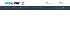 Desktop Screenshot of egekoop.org.tr